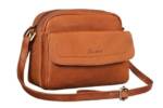 Benthill Umhängetasche Damen Echt Leder Tasche Handtasche Vintage Frauen Schultertasche, Schultergurt / Umhängegurt Reißverschlussfach