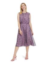 Betty&Co Partykleid "Betty & Co Partykleid ohne Arm", Druck