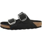 Birkenstock Arizona Big Buckle geöltes Nubukleder schmal Damen Sandale