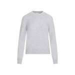 Bottega Veneta - Grey Mélange Cashmere Pullover - Größe M - gray