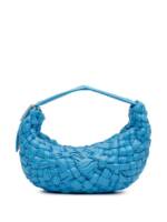 Bottega Veneta Pre-Owned 2012-2023 Intrecciato Banana Hobo-Tasche - Blau