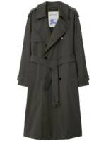 Burberry Trenchcoat aus Gabardine - Grau