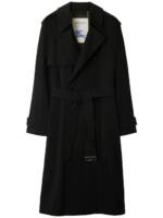 Burberry Trenchcoat aus Gabardine - Schwarz