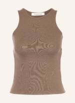 By Aylin Koenig Top Maya Mit Cut-Out braun