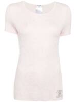 CHANEL Pre-Owned 2009s T-Shirt mit CC - Rosa