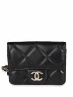 CHANEL Pre-Owned Gürteltasche mit Rautensteppung - Schwarz