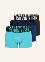 Calvin Klein 3er-Pack Boxershorts Intense Power blau