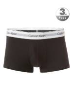 Calvin Klein Underwear Herren Trunks schwarz Mikrofaser unifarben