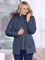 Classic Basics Steppjacke, mit Kapuze