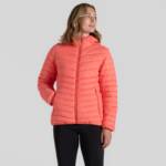 Craghoppers Compresslite VIII Kapuzenjacke für Damen Deep Coral