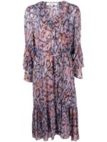 DVF Diane von Furstenberg Wickelkleid mit Print - Mehrfarbig