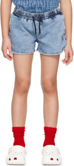 Diesel Kids Blue Prazox Denim Shorts