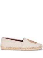 Dolce & Gabbana Espadrilles mit aufgesticktem Monogramm - Nude