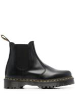 Dr. Martens Stiefel mit runder Kappe - Schwarz