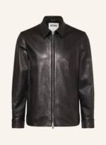 Drykorn Lederjacke Senelo schwarz