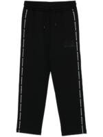 Ea7 Emporio Armani Jogginghose mit Logo-Streifen - Schwarz