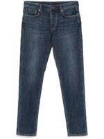 Emporio Armani Jeans mit Logo-Schild - Blau