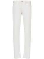 Emporio Armani Tief sitzende J75 Slim-Fit-Jeans - Weiß