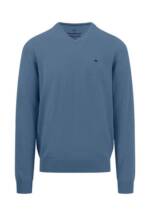 FYNCH-HATTON Strickpullover - klassischer Pullover einfarbig - Basic Pullover