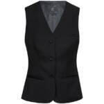 GREIFF Anzugweste Greiff Corporate Weste BASIC Damen OEKO TEX® Schwarz 34