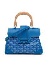 Goyard Pre-Owned 2020 mini Goyardine Saigon Souple Satchel-Tasche - Blau