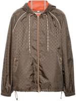 Gucci Jacke mit GG - Braun