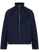 Gucci Jacke mit Logo-Stickerei - Blau