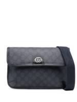 Gucci Kleine Ophidia Gürteltasche - Blau