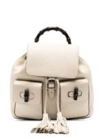 Gucci Rucksack aus Leder - Nude