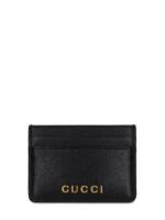 Gucci Script Leather Card Holder