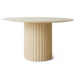 HKliving - Pillar Esstisch rund, Ø 140 cm, cream