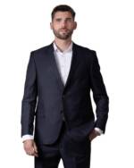 Hirschthal Anzugsakko Herren 2-Knopf Sakko Regular-Fit eleganter Look