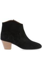 ISABEL MARANT Cowboy-Stiefel mit spitzer Kappe - Schwarz