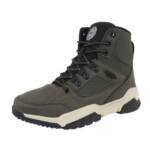 Ital-Design Herren Schnürschuhe Freizeit Stiefelette (87284726) Flach Boots in Khaki