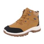 Ital-Design Herren Schnürschuhe Outdoor Stiefelette (87284701) Flach Boots in Camel