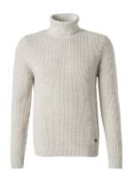 JOOP! Herren Rollkragenpullover beige unifarben