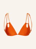 Janthee Bralette-Bikini-Top Mika Mit Cut-Outs braun