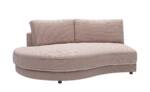 Jette Home Element Abschluss rund links in Cord Modulsofa Sila