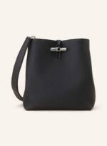 Longchamp Shopper Le Roseau Medium schwarz