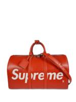 Louis Vuitton Pre-Owned x Supreme 2017 Keepall Bandouliere Reisetasche 45cm - Rot