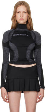 MISBHV Black Sport Long Sleeve Sport Top