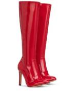 Michael Soul Donna rot lack High-Heel-Stiefel