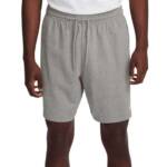 Nike M NK Club Knit Short Herren (Grau L ) Fitnessbekleidung