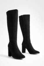 Overknee-Stiefel Mit Absatz - Black - 38, Black