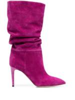 Paris Texas Stiefel mit spitzer Kappe - Rosa