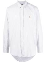 Polo Ralph Lauren Gestreiftes Button-down-Hemd - Grau