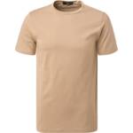 Replay Herren T-Shirt beige Baumwolle