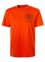 Replay Herren T-Shirt orange Baumwolle