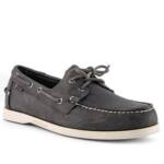 SEBAGO Herren Bootsschuhe grau Glattleder