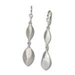 SilberDream Paar Ohrhänger SilberDream Ohrringe Damen-Schmuck 925er (Ohrhänger), Damen Ohrhänger Tropfen aus 925 Sterling Silber, Farbe: silber